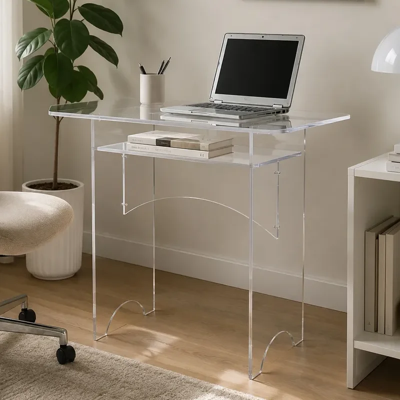 Mobilier de bureau en plexiglas : style et fonctionnalité