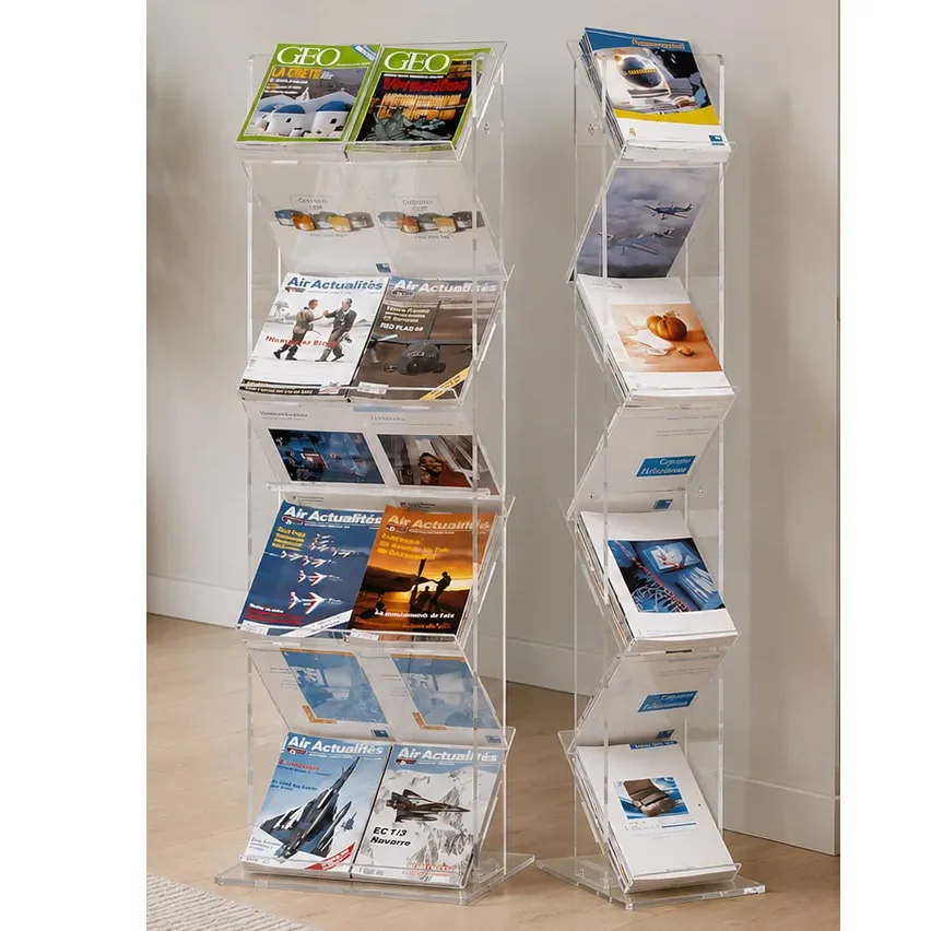 Présentoirs plexiglas : organiser et valoriser vos documents