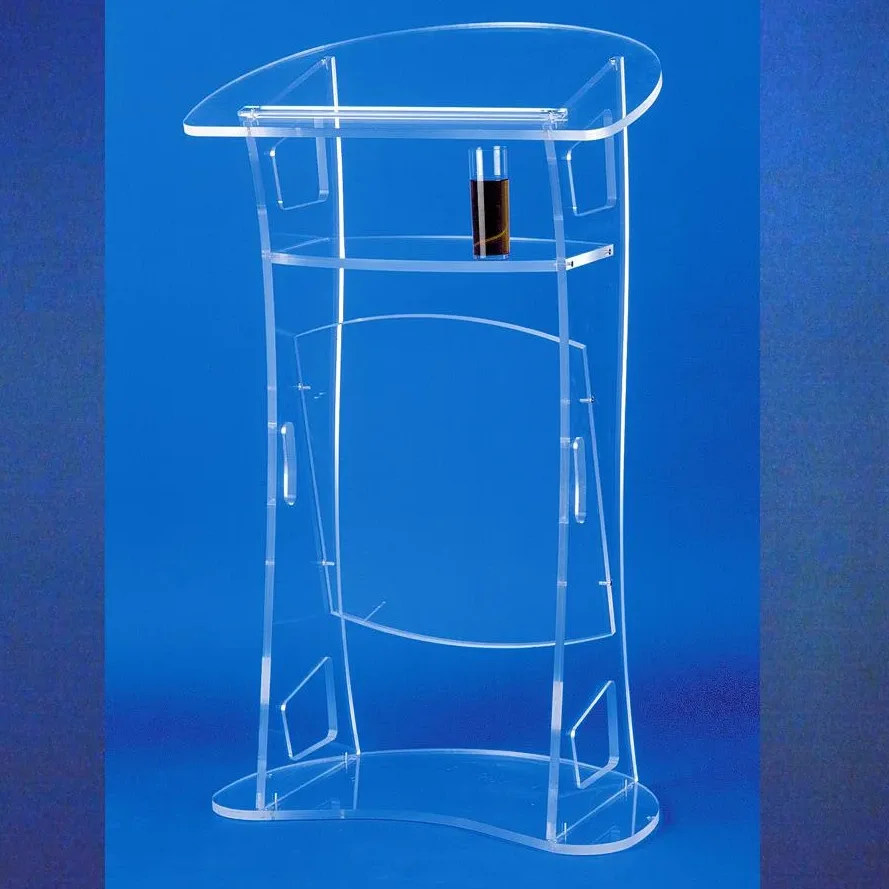 Pourquoi choisir des pupitres de conférence plexiglas ?