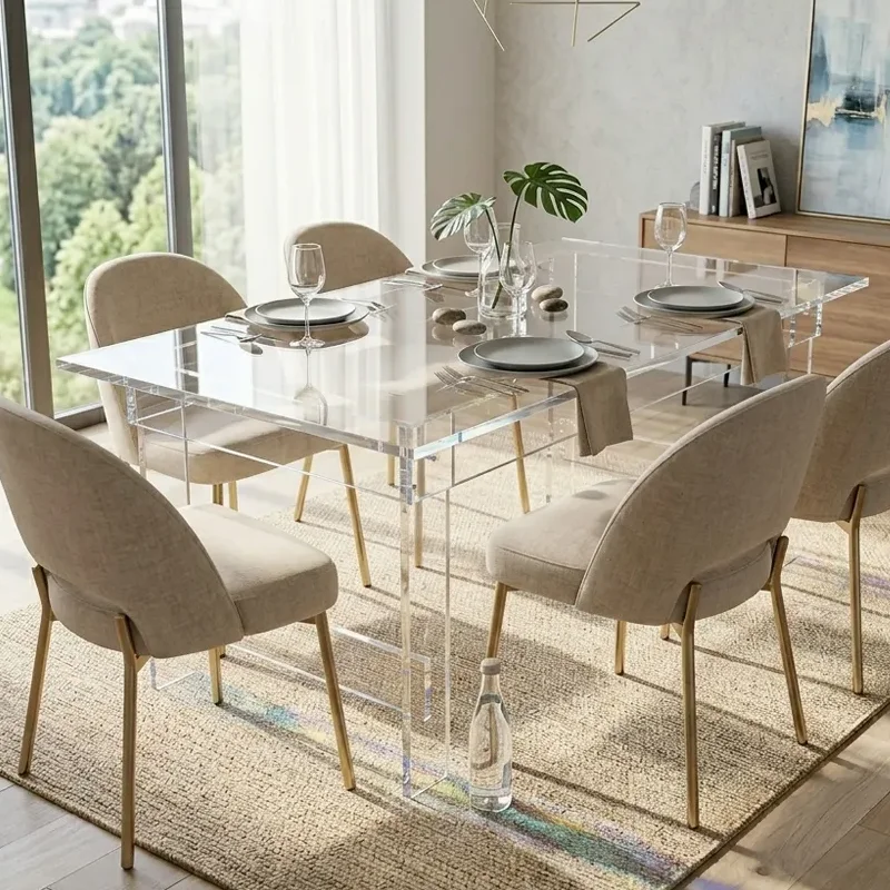 Tables en plexiglas : design, solidité et modernité