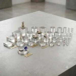 Cubes plexi massif