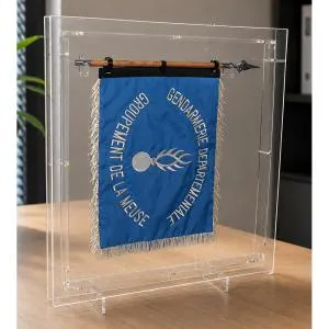 Cadre Plexi pour fanion
