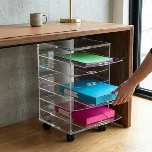 Meuble de Bureau sur Roulettes