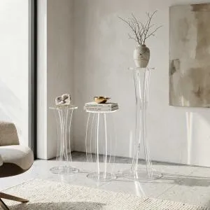 Guéridon Plexiglas