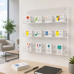 Petit présentoir cartes de visite
