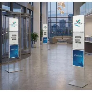 Porte Affiche Recto Verso
