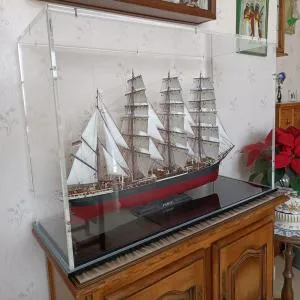 Grande vitrine sur mesure