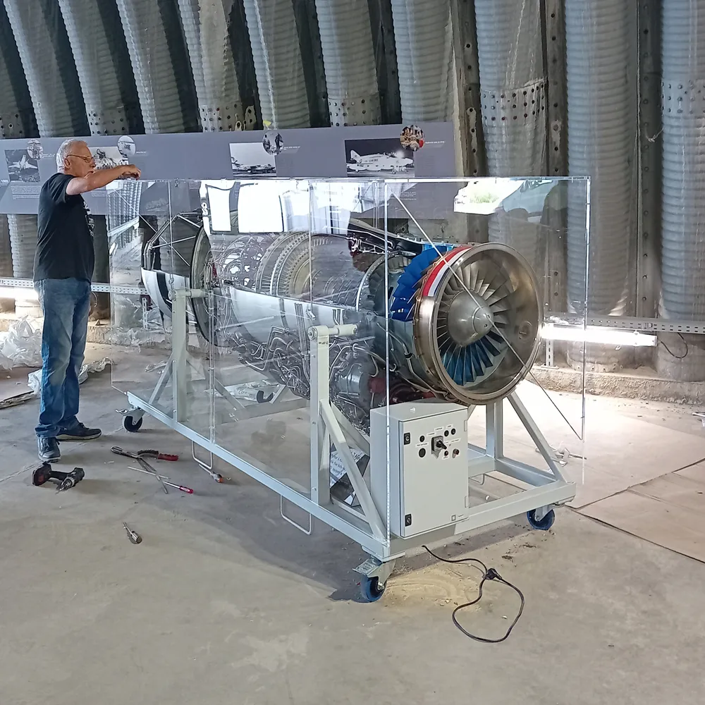 Vitrine cloche grands formats sur mesure