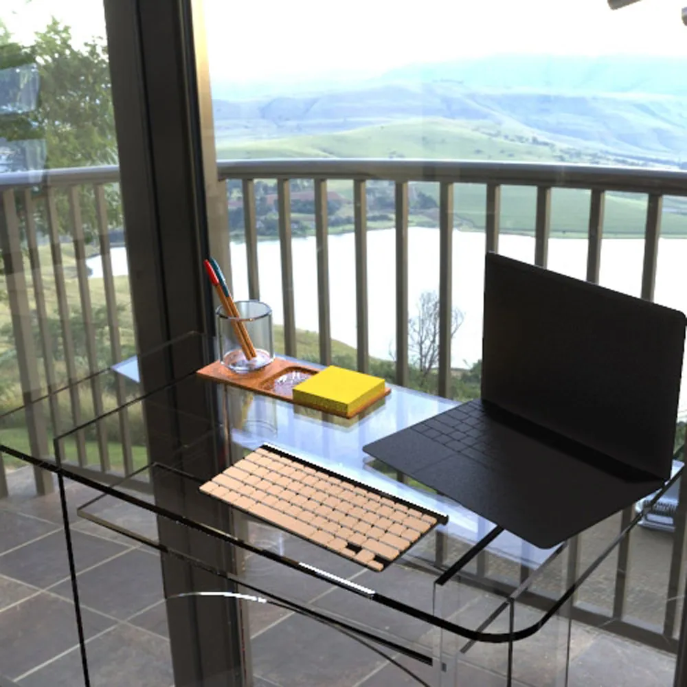 Petit Bureau Plexiglas